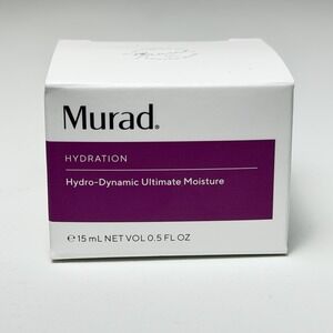 Murad Hydration Hydro-Dynamic Ultimate Moist Face Moisturizer Travel Size 0.5oz